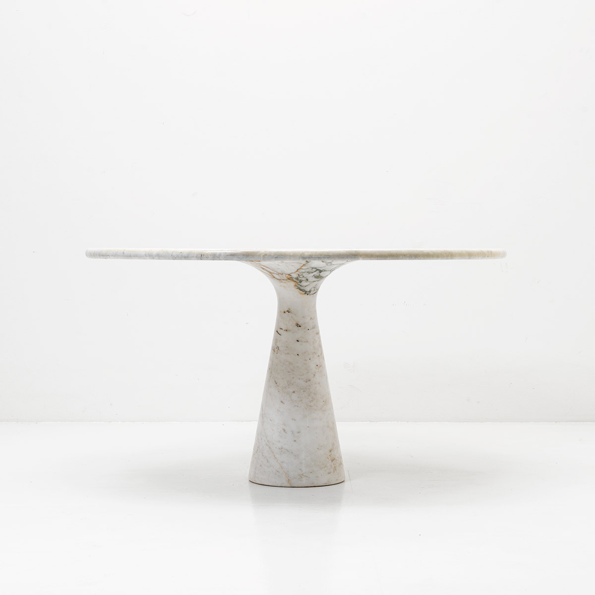 Marmortisch, Vintage, rund, Design Mangiarotti - 4