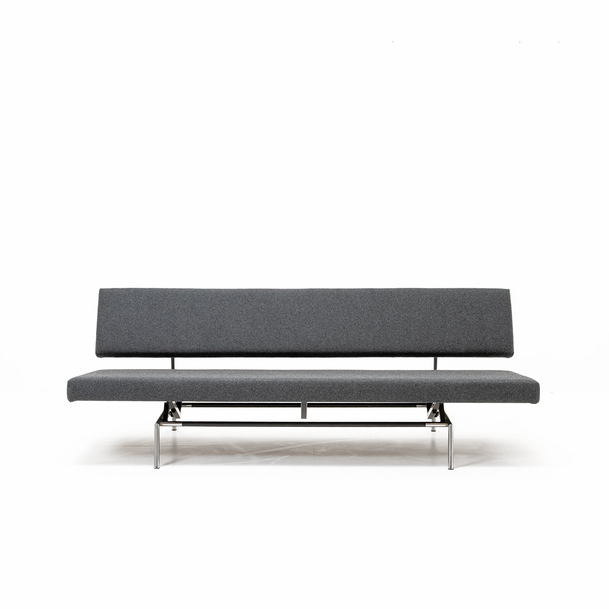 Martin Visser Sofa / Daybed BR02, 1960er-Jahre, Wollstoff, Visser, Martin, Sofa, Sofa + Liege, Schlafsofa, Sofa + Liege, Daybed, Sofa + Liege