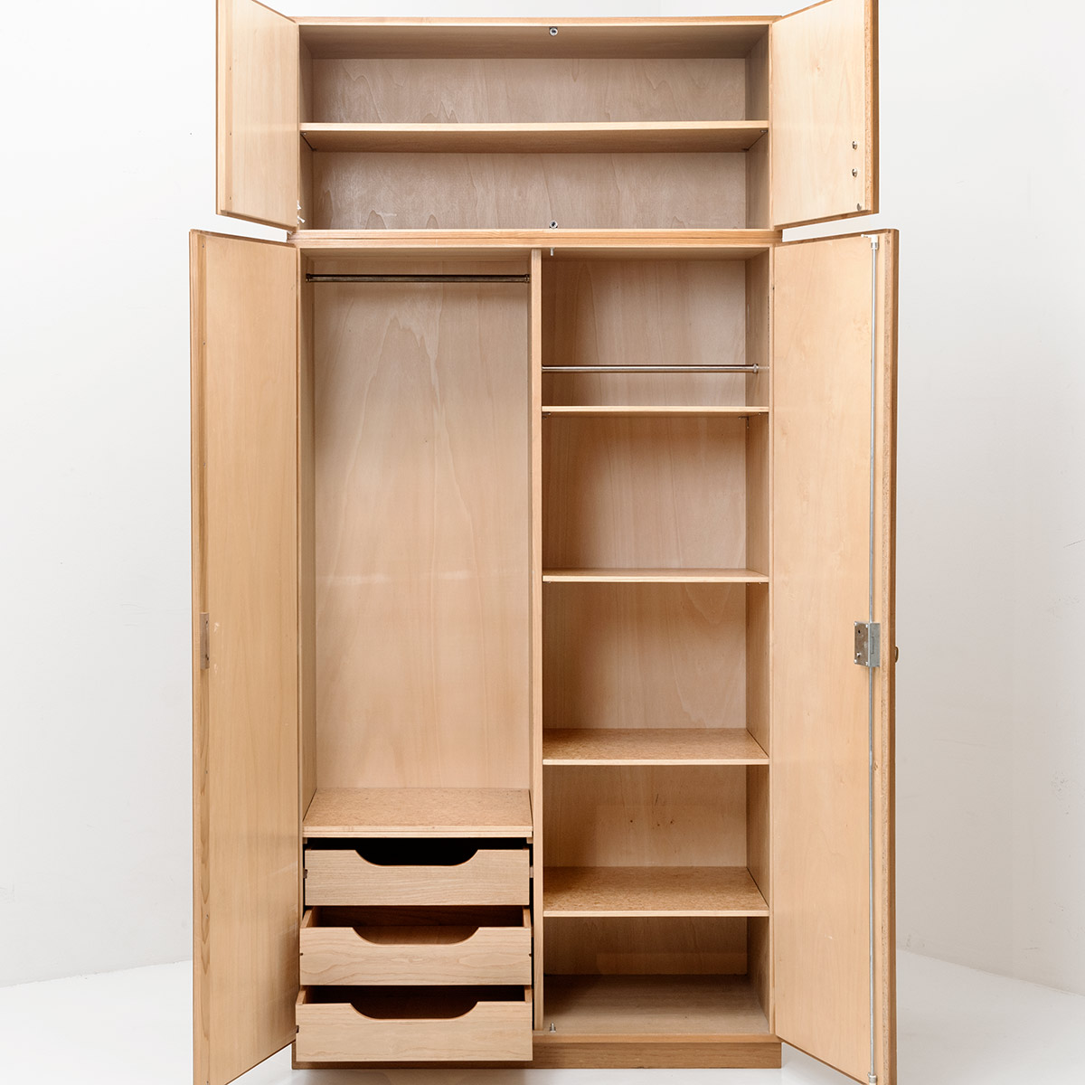 Mid-Century-Kleiderschrank, 1960er Jahre - 3