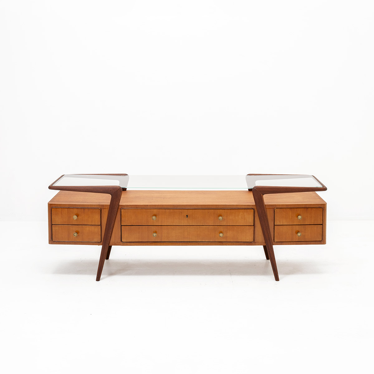 Mid-Century Vittorio Dassi Sideboard, Italien , Dassi, Vittorio, Dassi, Sideboard, Schrank/Sideboard