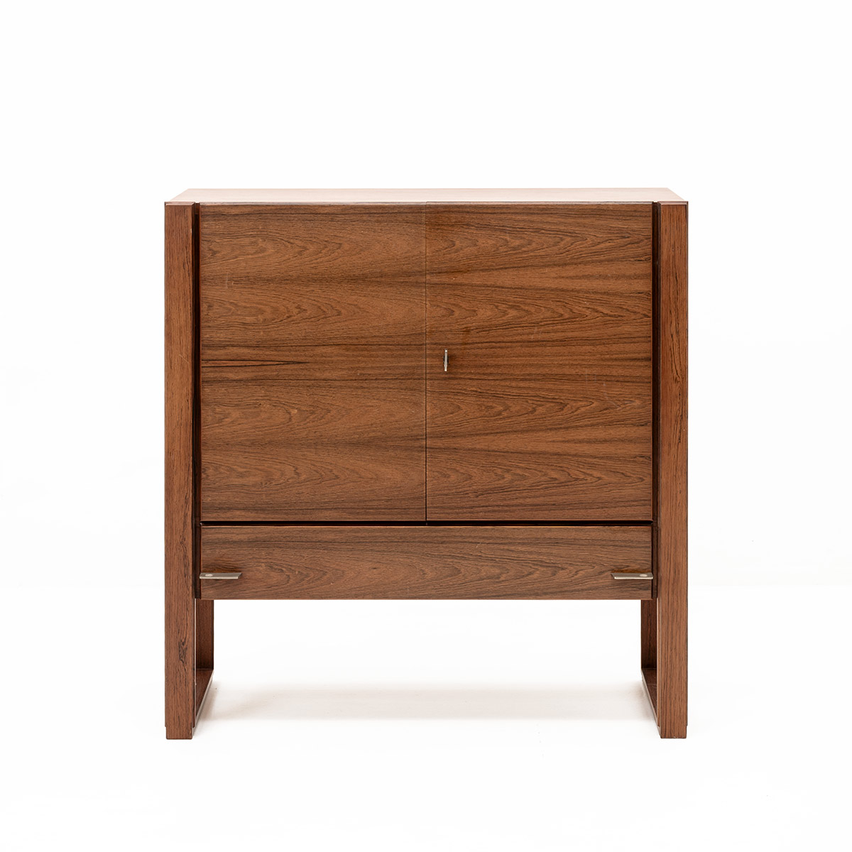Palisander Highboard, Mid-Century, Kommode, Sideboard + Kommode