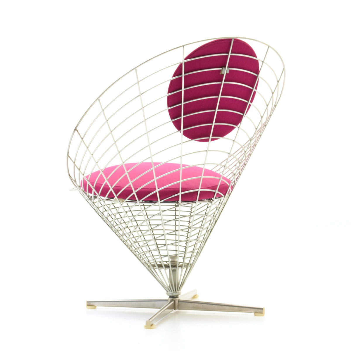 Panton Wire Cone Chair, 1. Ed.