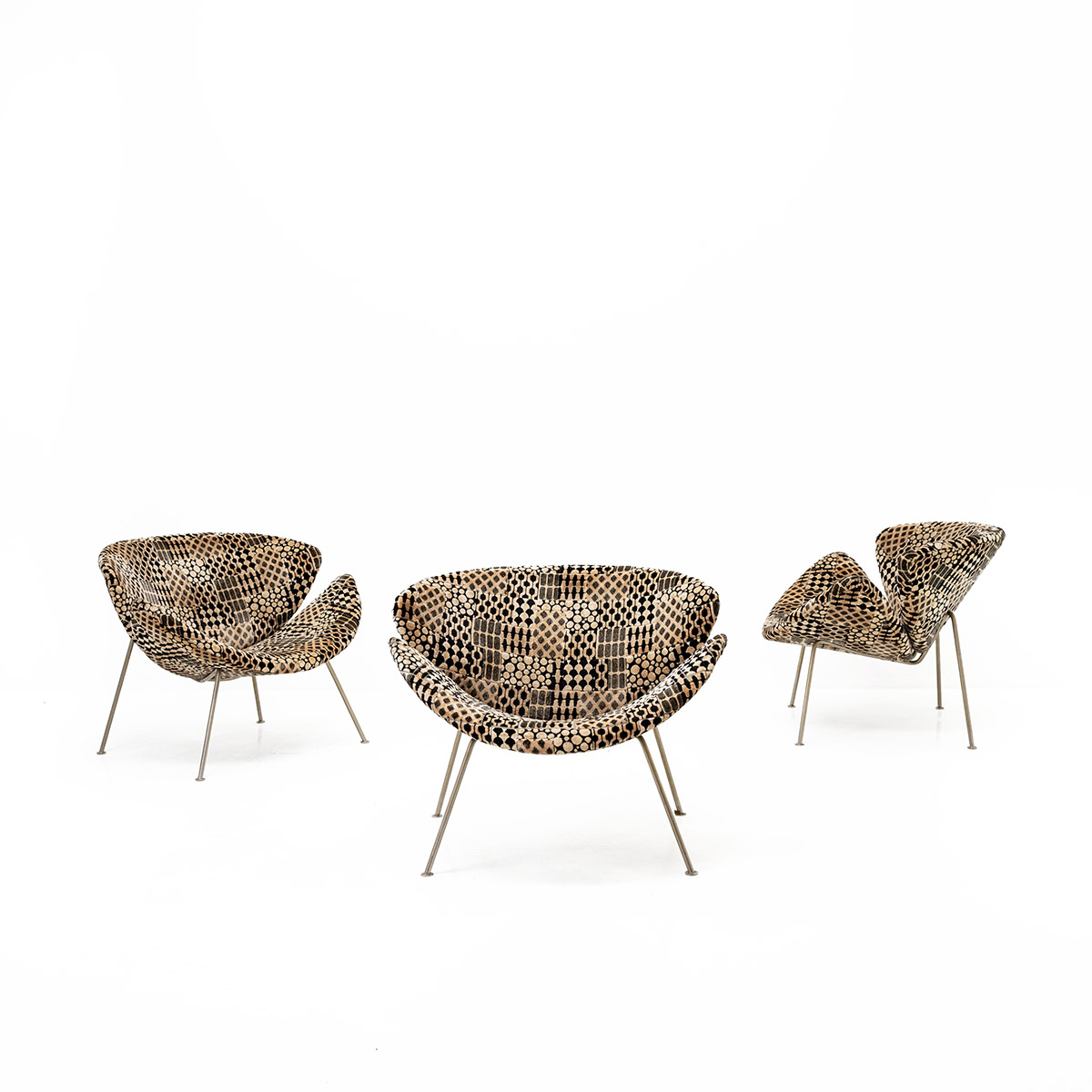 Pierre Paulin, Orange Slice Sessel, vintage, Artifort, Paulin, Pierre, Diverse Sessel, Sessel