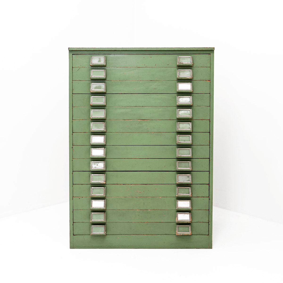 Vintage Planschrank / Setzkastenschrank, 14 Schubladen, 40er/50er Jahre, Diverse Schränke, Schrank/Sideboard