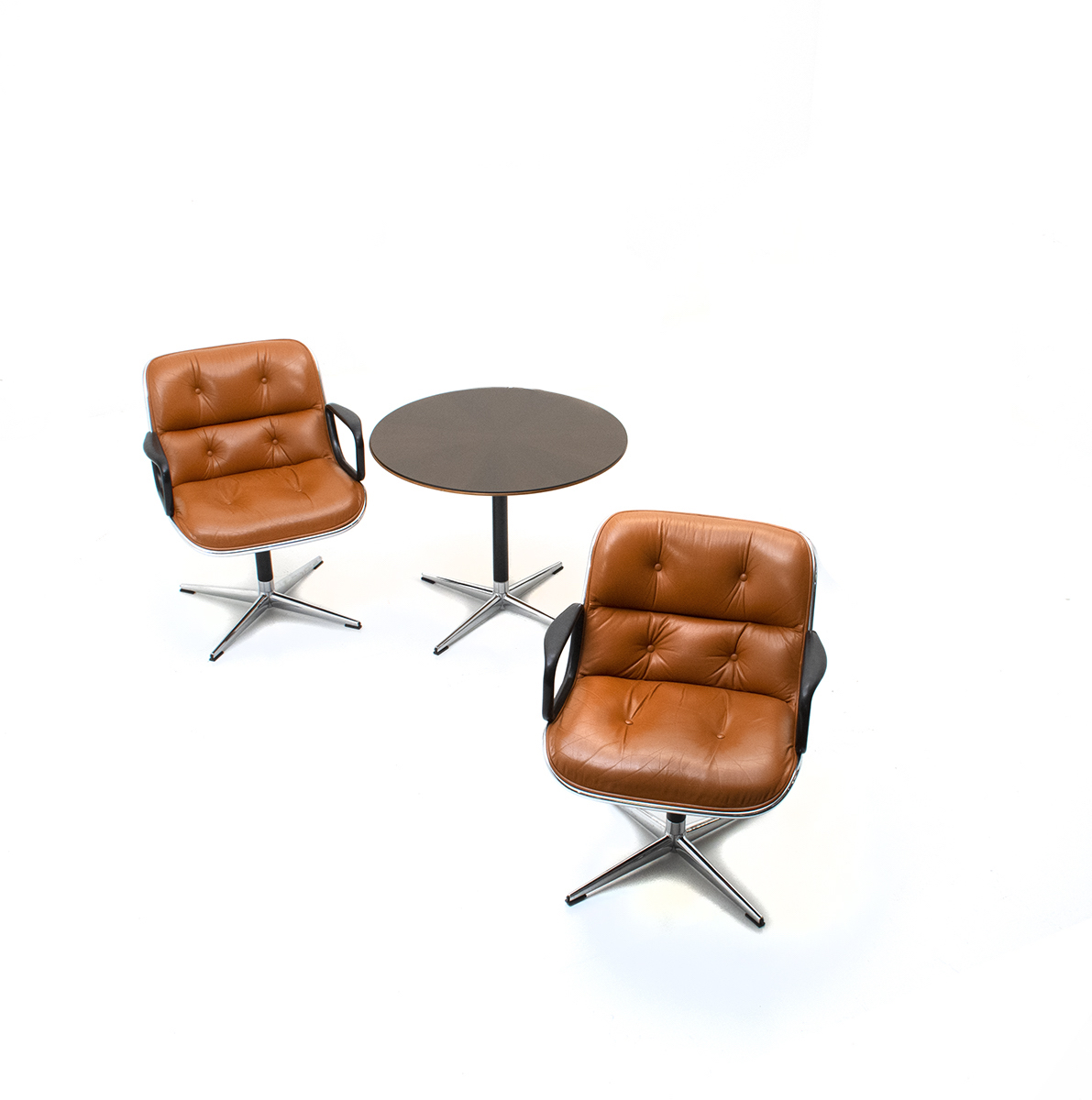 Pollock Bürostuhl, 2er Set mit Tisch - 3