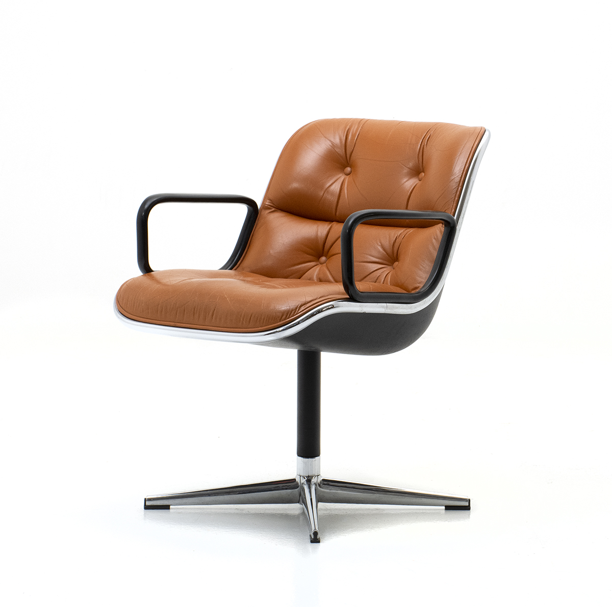 Pollock Bürostuhl, 2er Set mit Tisch