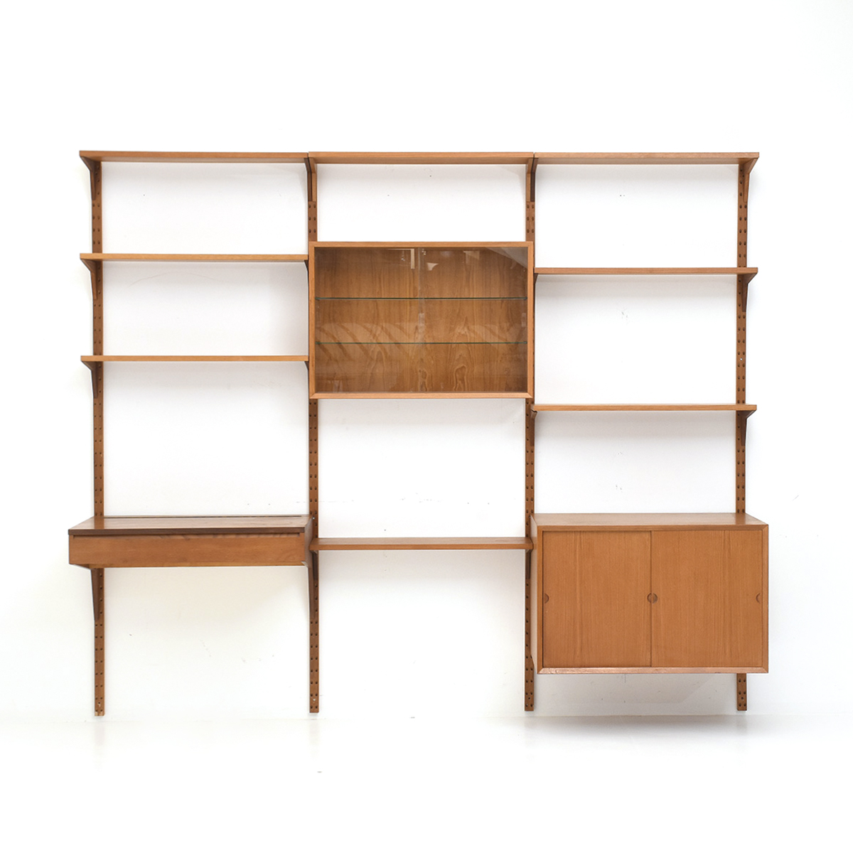 Poul Cadovius Wandregal von Cado, Denmark, Teak 1950er-Jahre, Cado, Cadovius, Poul, Diverse Schränke, Schrank/Sideboard