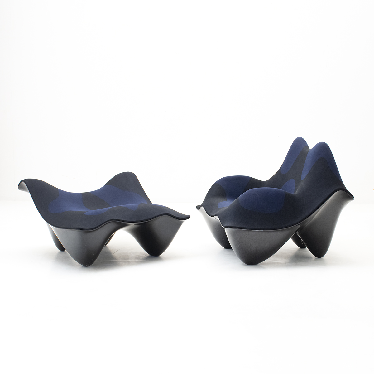 Ravioli Chair mit und ohne Ottoman - 6