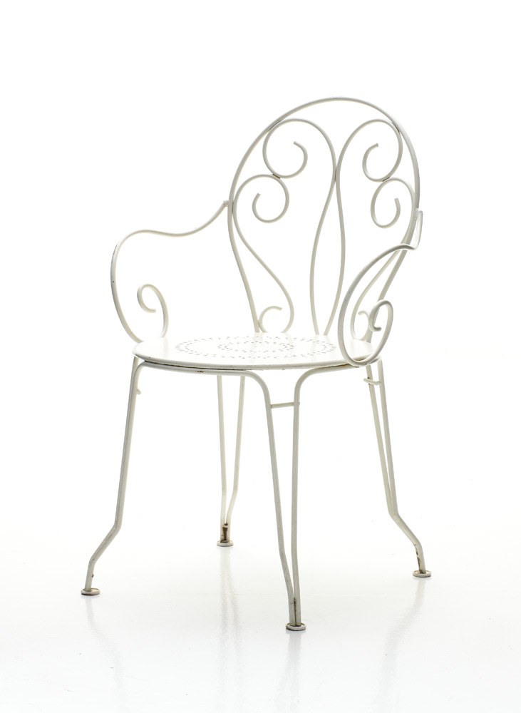 Romantische Gartenstühle mit Armlehne, Gart.-Stuhl, Garten