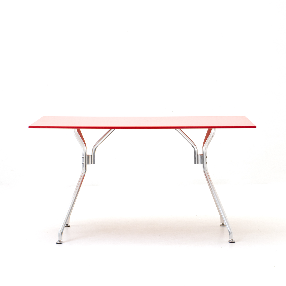 Roter Gartentisch, Alu6 von Seleform - 4