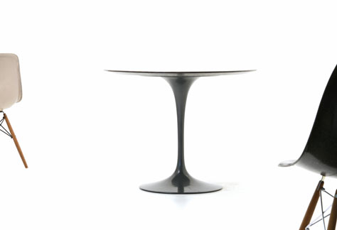 Saarinen Tisch, oval - 3