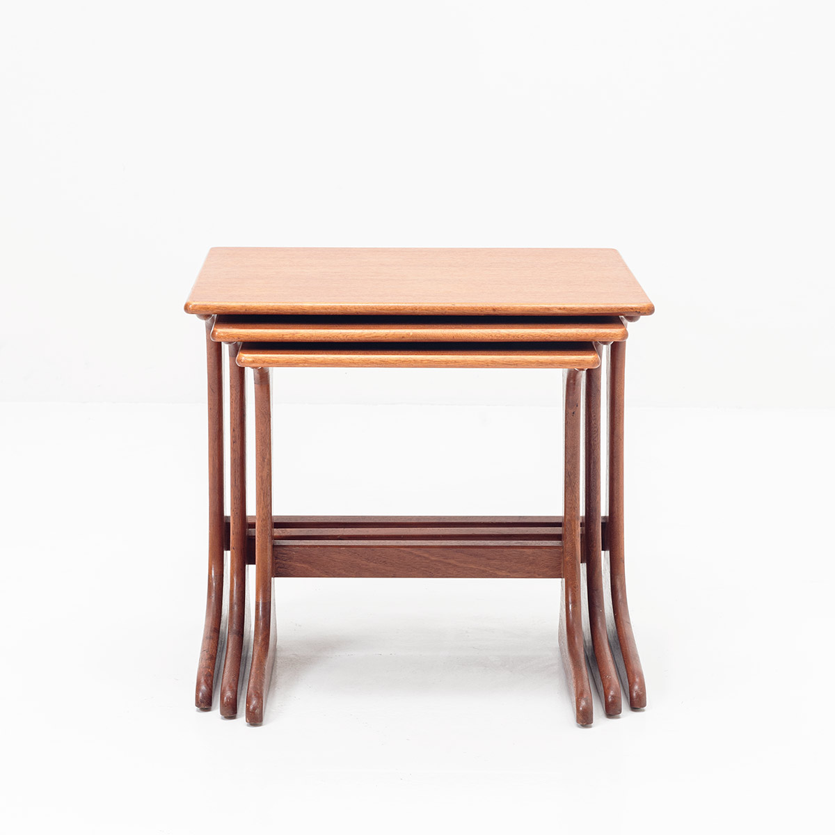 Satztische Teak, 3er-Set