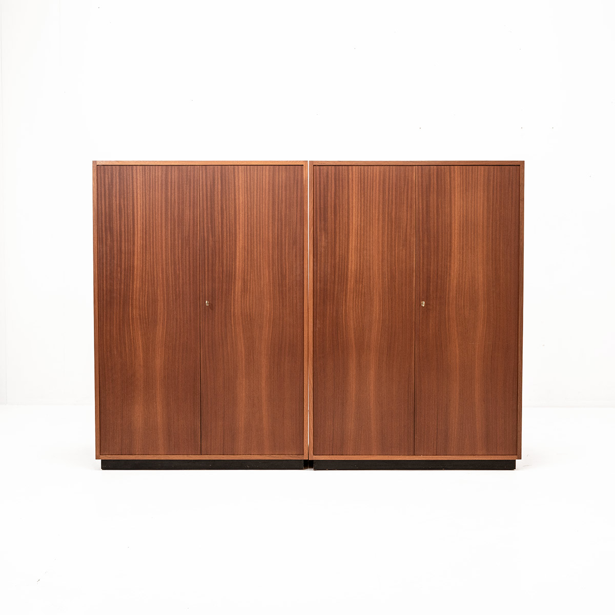 Schrank Set, Mahagoni, 1960er Jahre, Kleiderschrank, Schrank