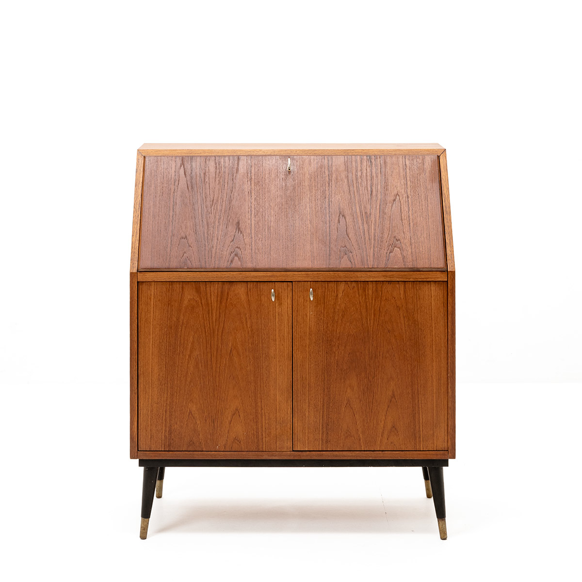 Sekretär, Teakholz, 1950er Jahre, Sideboard, Sideboard + Kommode, Kommode, Sideboard + Kommode
