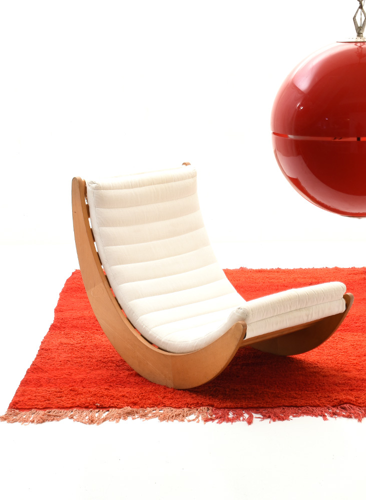 Sessel, Verner Panton, Rocking Chair.