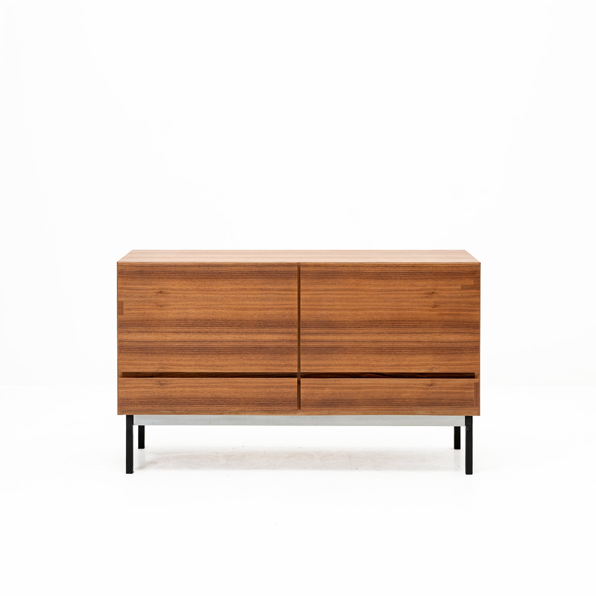Sideboard, Nussbaum, 1960er Jahre, Sideboard, Schrank/Sideboard, Diverse Schränke, Schrank/Sideboard