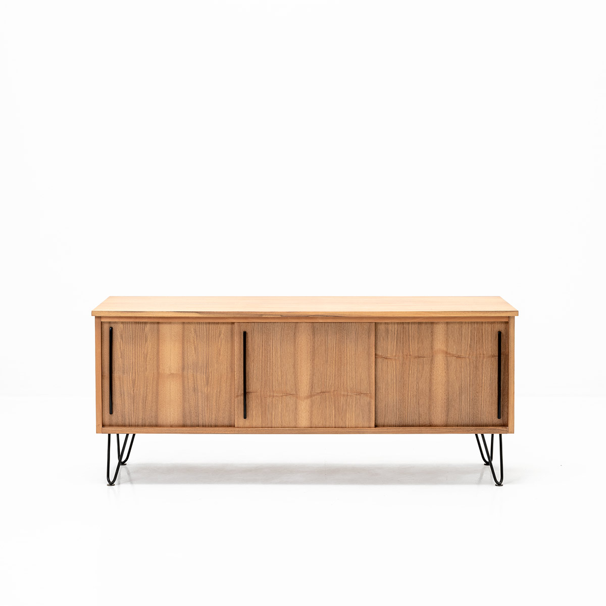 Sideboard Nussbaum, 1960er Jahre, vintage, Div.Schränke, Schrank/Sideboard