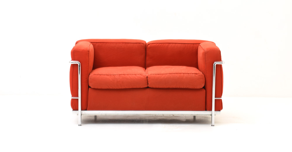 Sofa, Corbusier LC 2 - 0