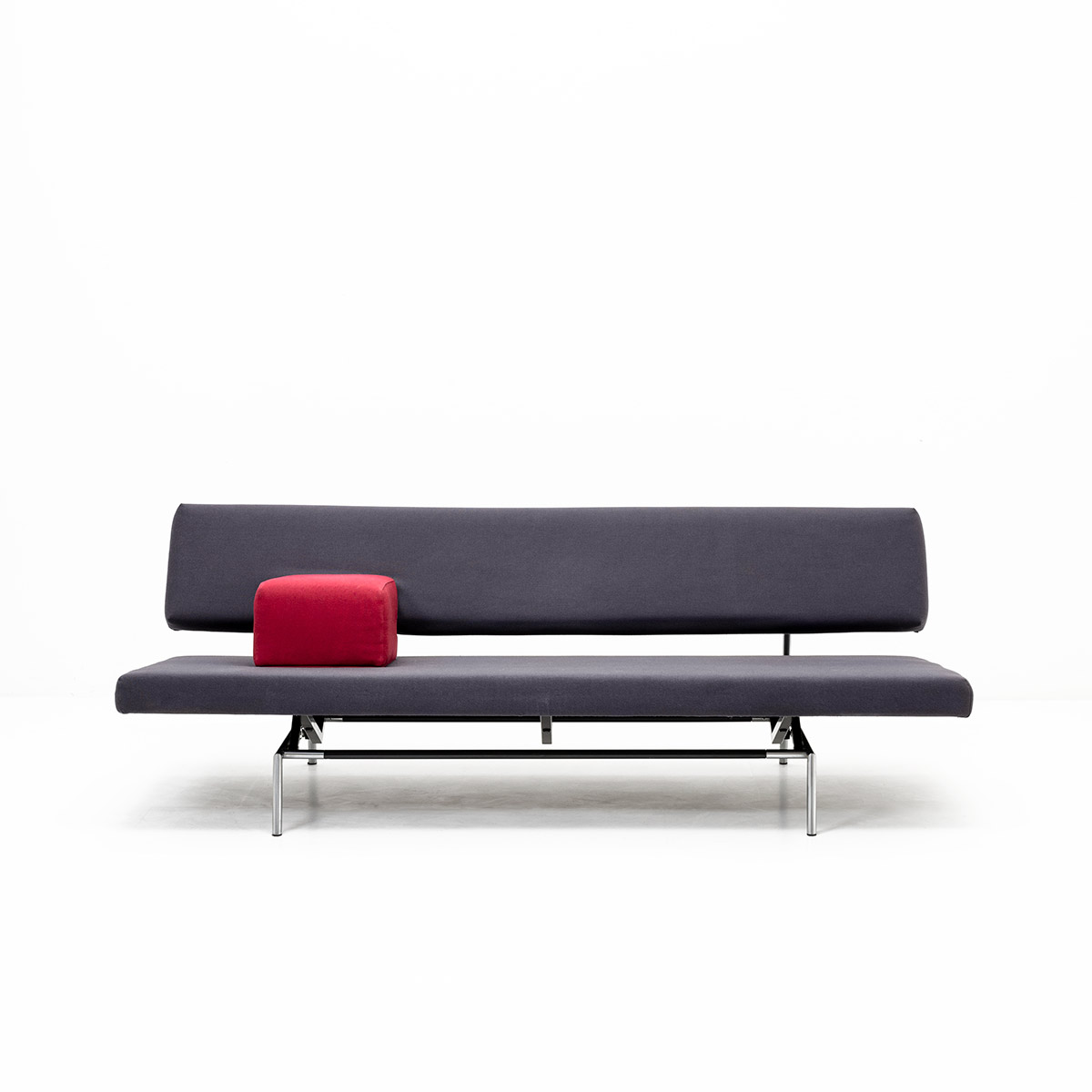 Sofa von Martin Visser, mit grauem Stoff