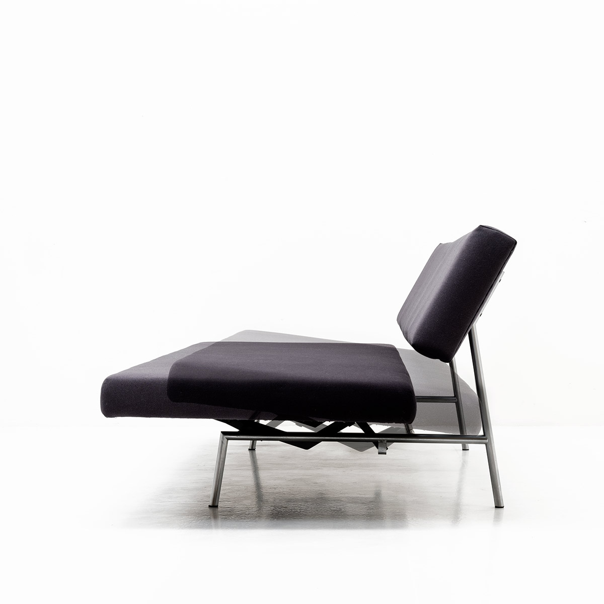 Sofa von Martin Visser, mit grauem Stoff - 0