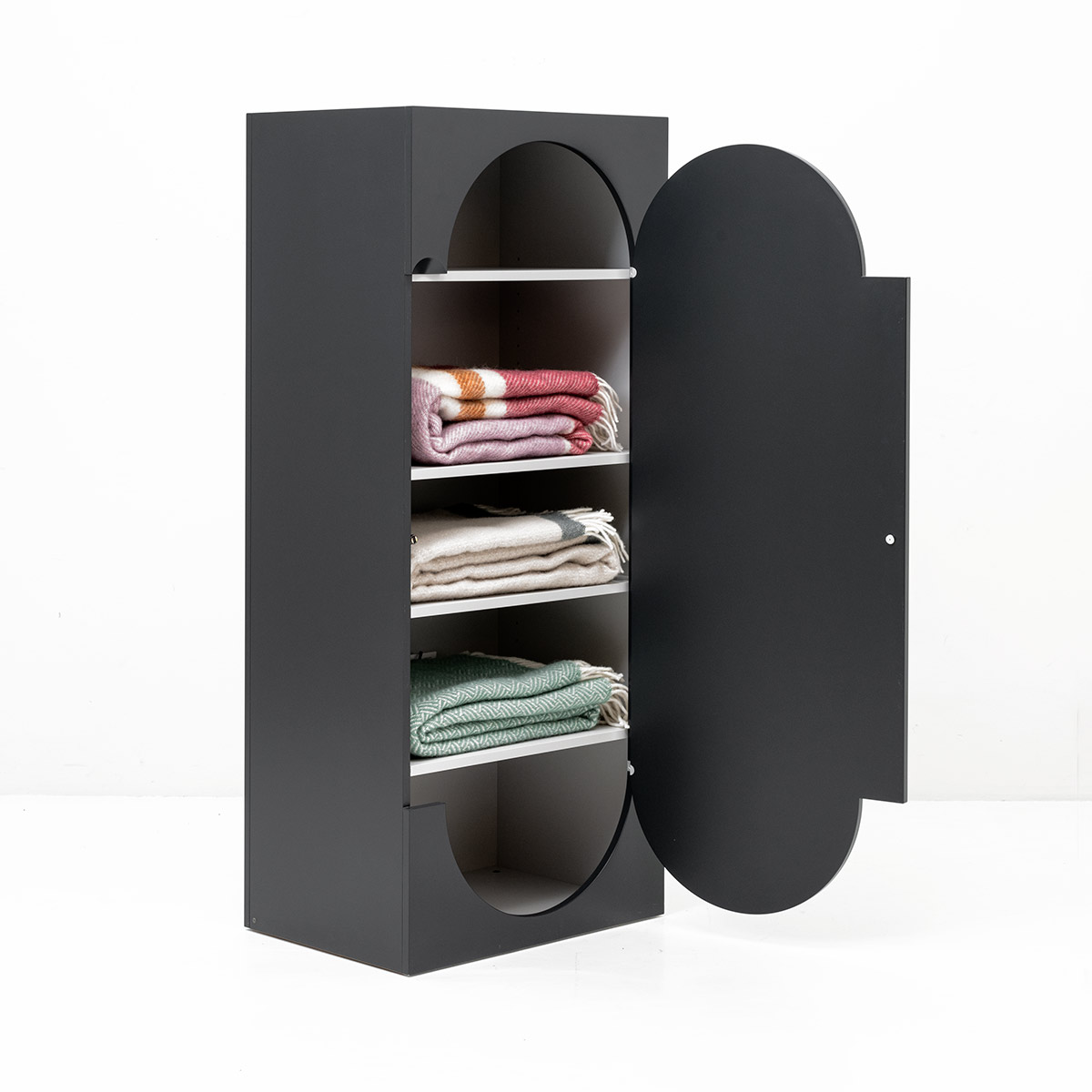 Squadra Schrank Anthrazit, Design Klaus Vogt, 1964