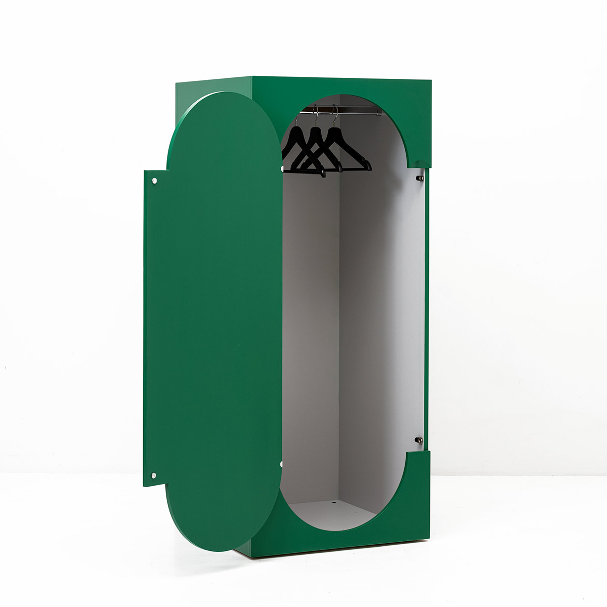 Squadra Schrank Grün, Design Klaus Vogt, 1964 - 4