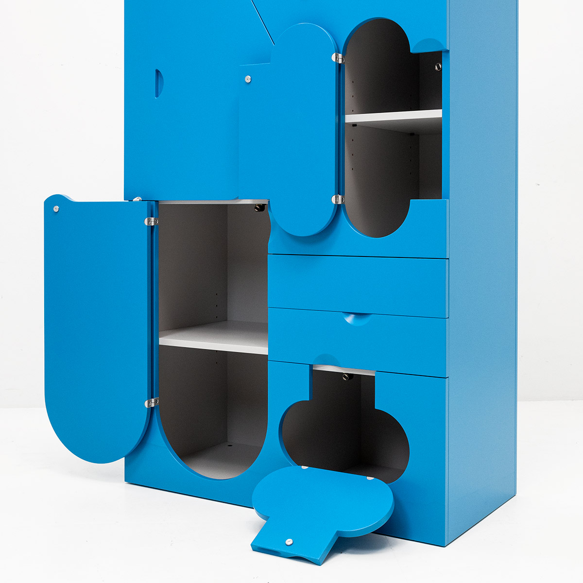 Squadra Schrank Hellblau, Design Klaus Vogt, 1964 - 4