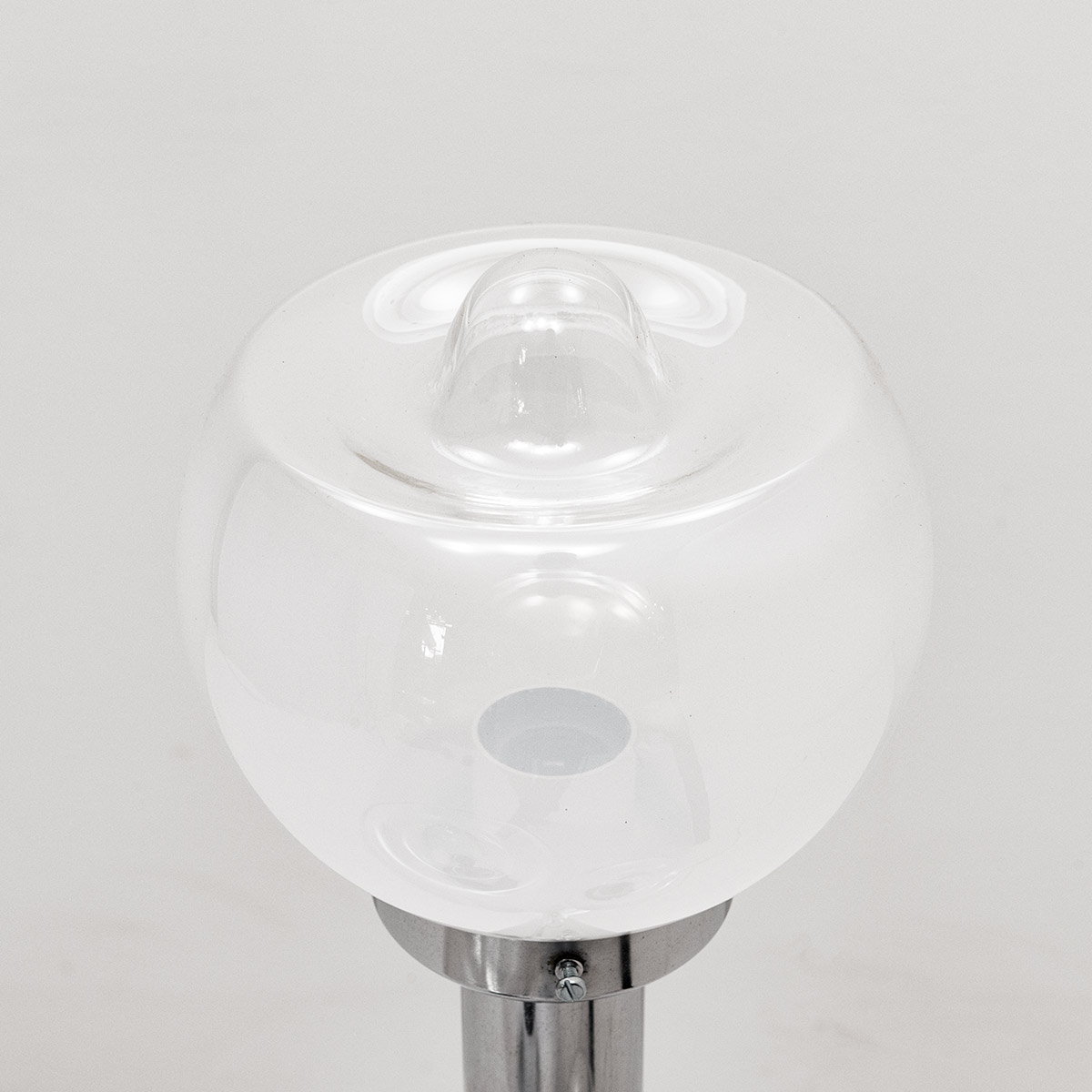 Stehleuchte, verchromt, 3-flammig - 3