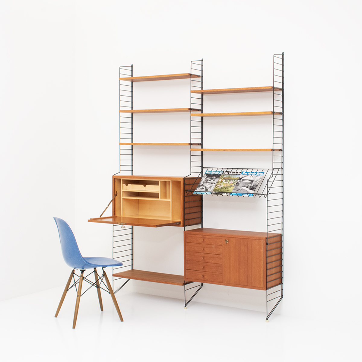 STRING-Regalsystem, 1960er Jahre (12098) | Div.Schränke | Schrank ...