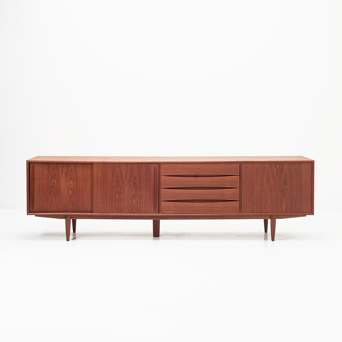 Swiss Teak Sideboard, 1950er Jahre