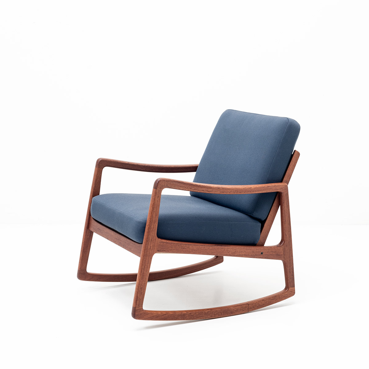 Teakholz Swing Chair von Ole Wanscher, 60er Jahre