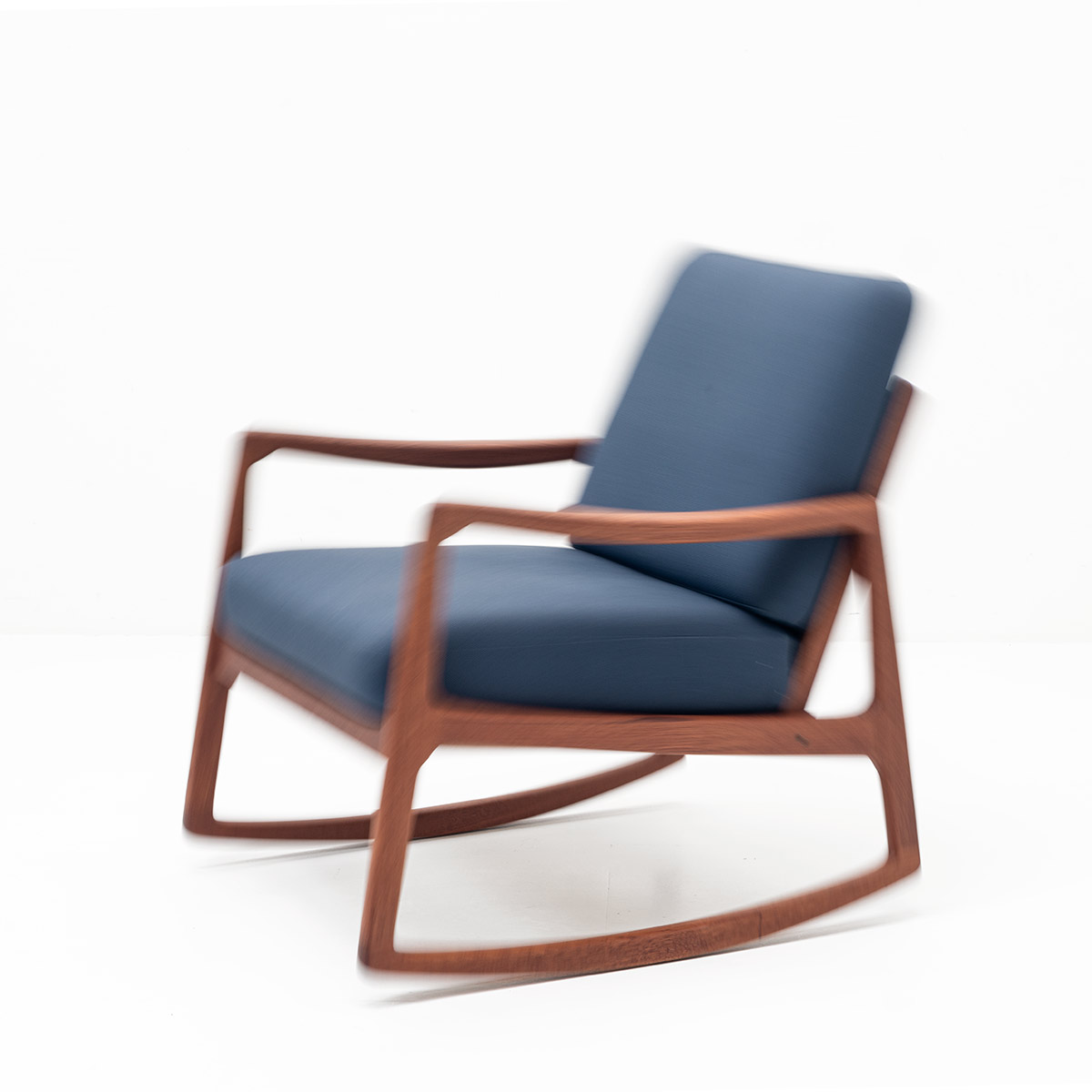 Teakholz Swing Chair von Ole Wanscher, 60er Jahre - 4