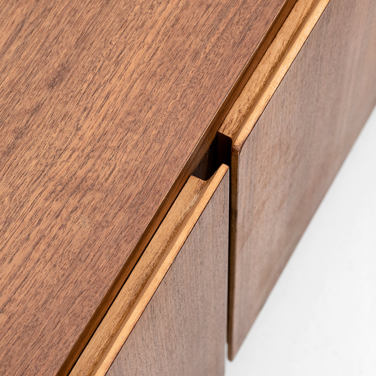 Tiefes Sideboard Nussbaum, vintage - 4