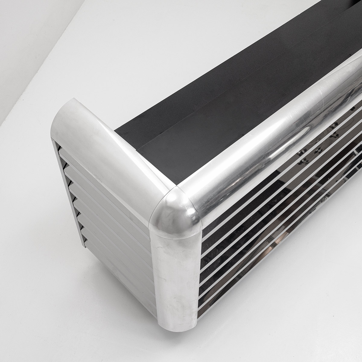 Verchromte Vintage Bar, 1980er Jahre - 2