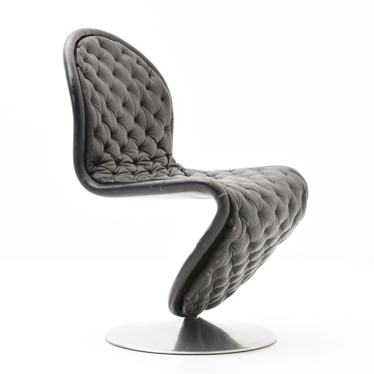Verner Panton Set, 123 Chair und Cone Table - 4