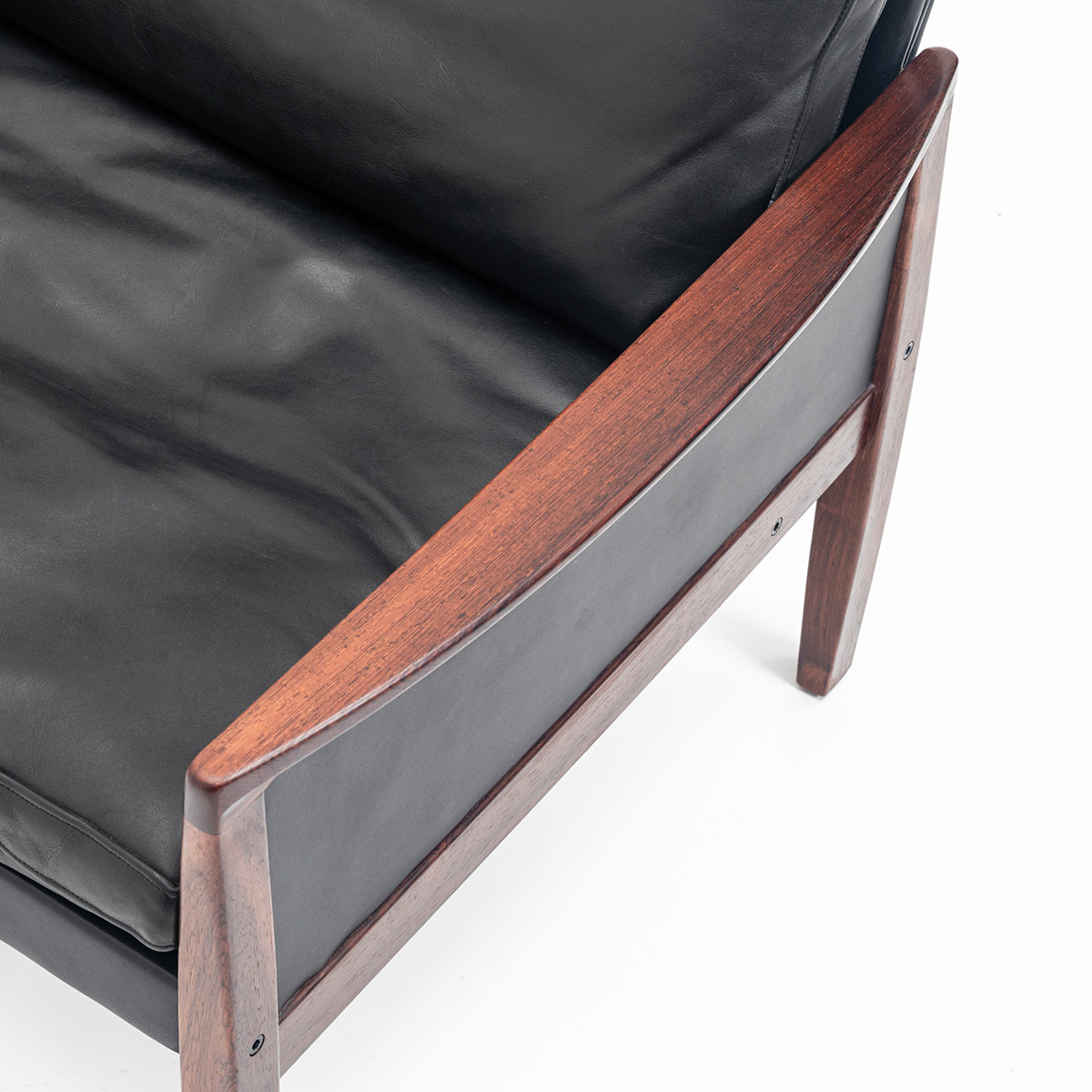 Vintage Sessel, Illum Wikkelsø, 1950er Jahre - 4