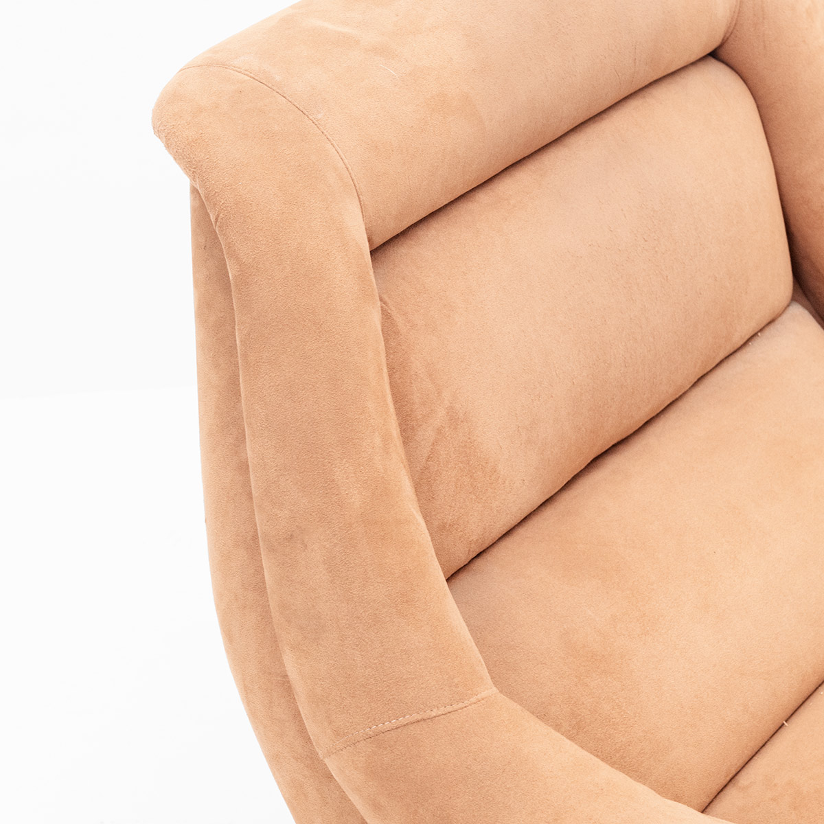 Vintage Sessel mit Ottoman - 4