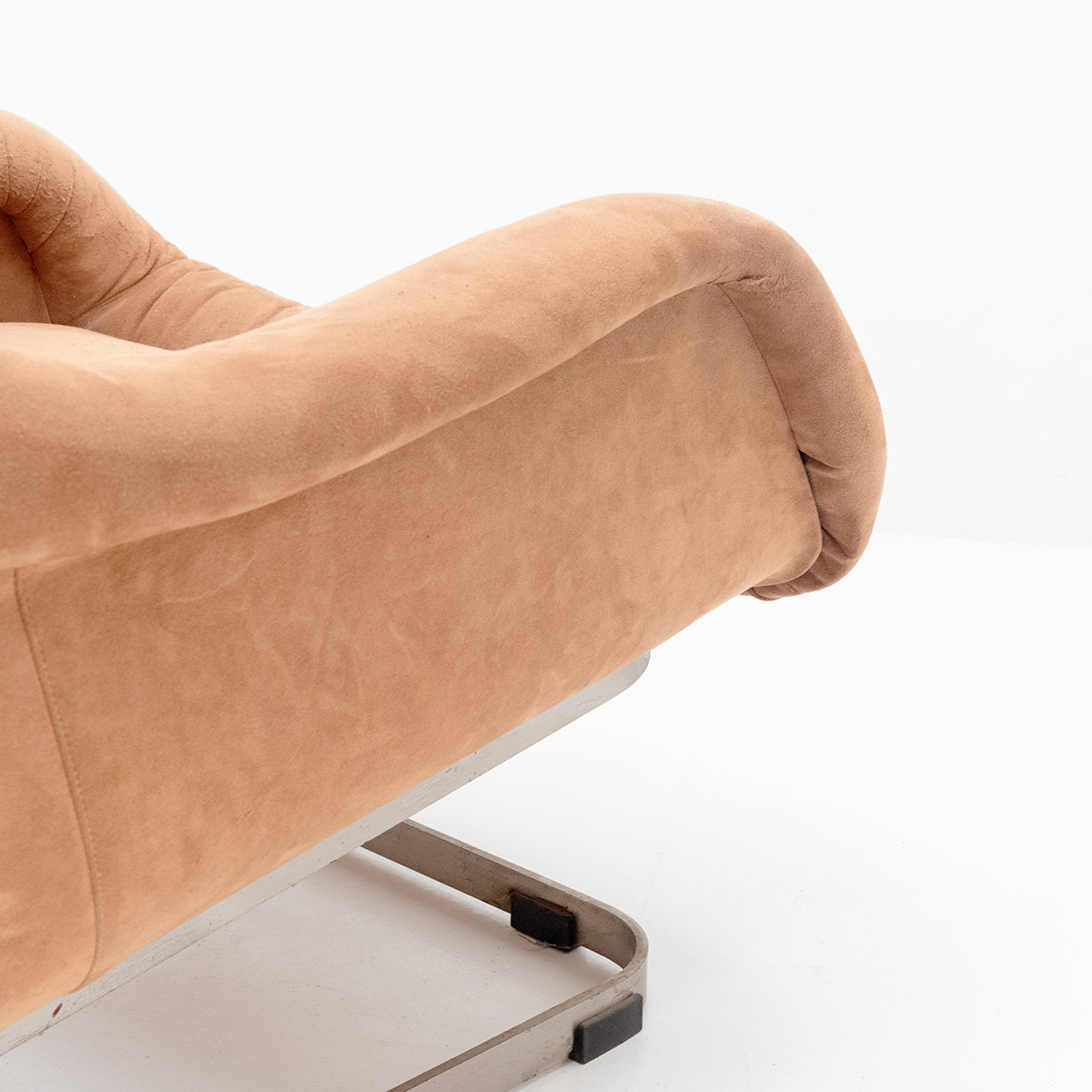 Vintage Sessel mit Ottoman - 3