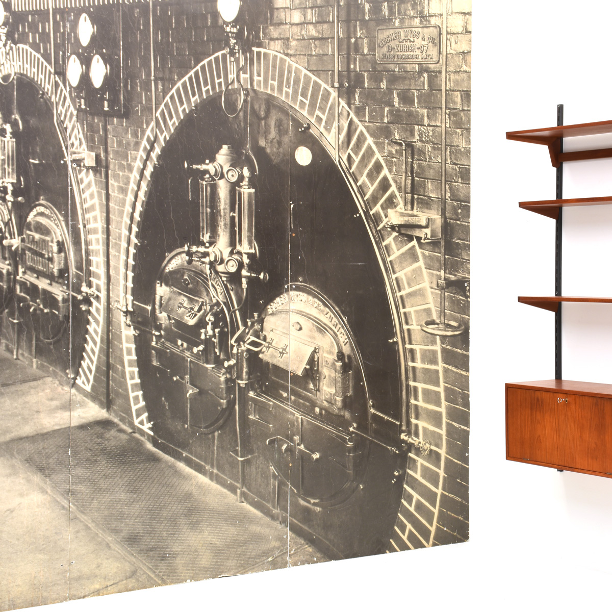 Wandbild Escher, Wyss & Cie - 0
