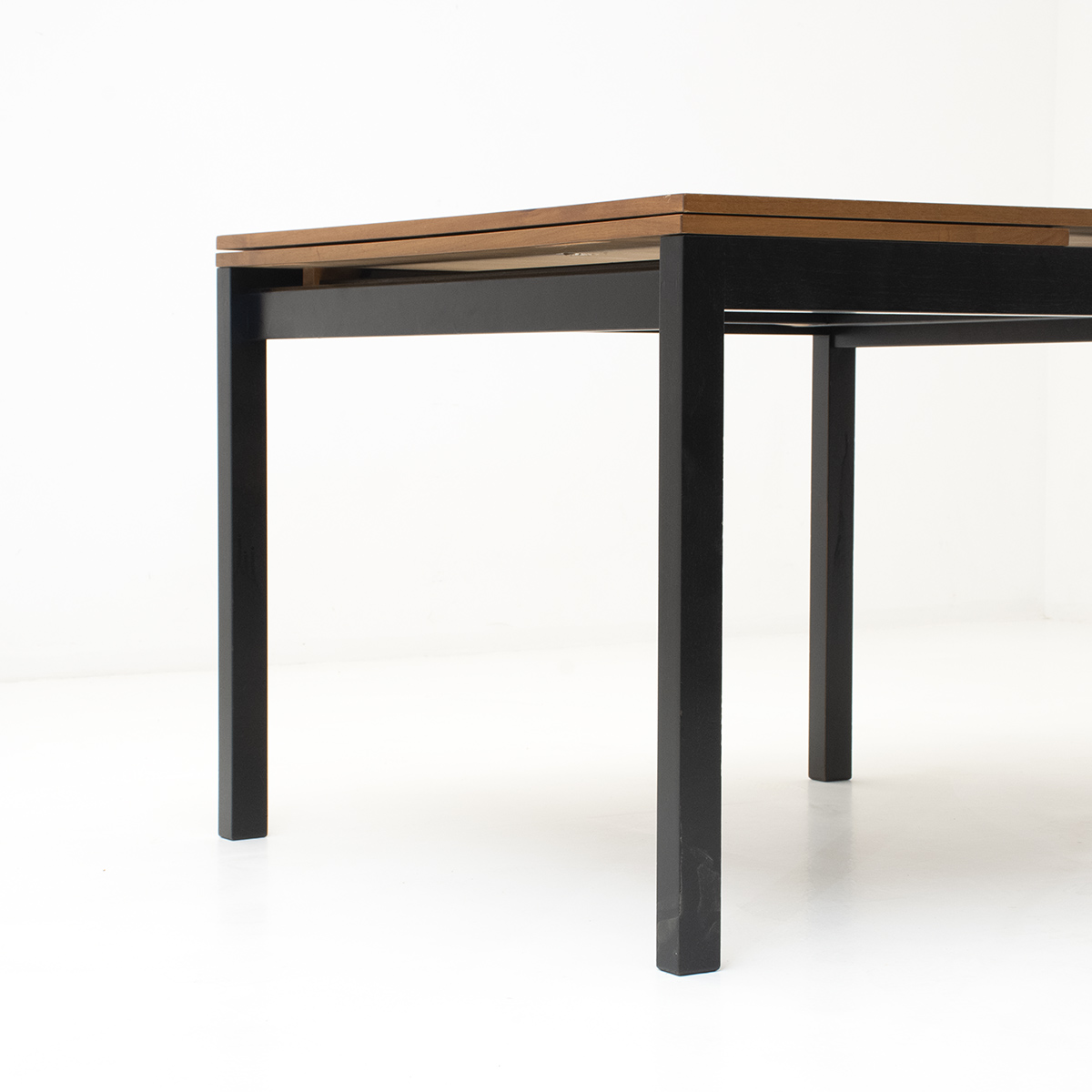 Willy Guhl Auszugstisch, Nussbaum - 0