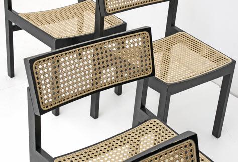 Willy Guhl Stuhl, 4er Set