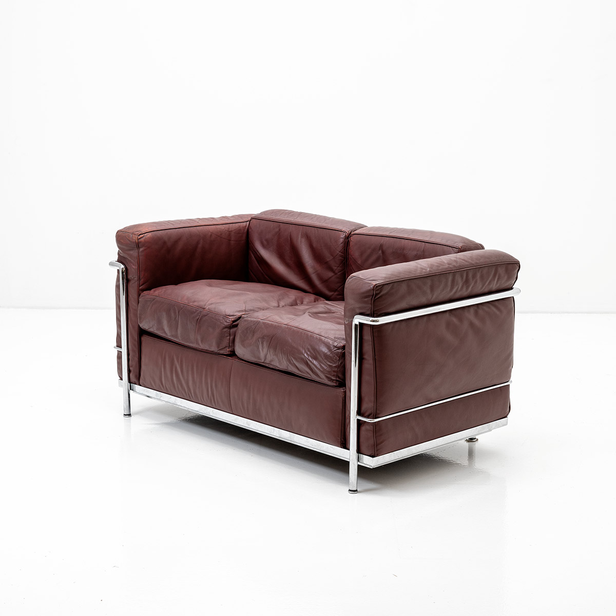 Zweisitzer-Sofa LC2 von Charlotte Perriand, Le Corbusier & Jeanneret - 4